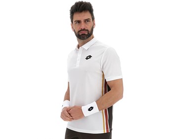 LOTTO TECH VI D1 POLO WHT