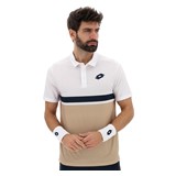 LOTTO TECH V-D1 POLO CREAM/WHT