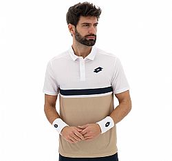 LOTTO TECH V-D1 POLO CREAM/WHT