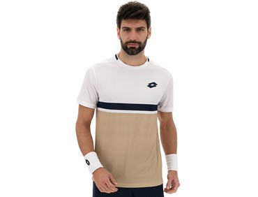 LOTTO TECH V-D1 TEE CREAM/WHT