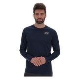 LOTTO TEE SCRIPT LS BLU
