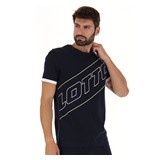 LOTTO LOGO VII TEE 1 BLU