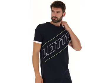 LOTTO LOGO VII TEE 1 BLU
