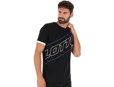 LOTTO LOGO VII TEE 1 BLK
