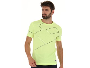 LOTTO LOGO VII TEE 2 YEL