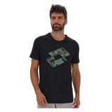 LOTTO TEE LOSANGA CAMU BLK