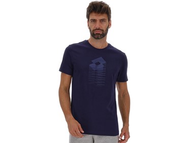 LOTTO TEE LOSANGA SHADE BLU