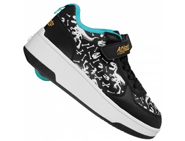 HEELYS BLACK/CYAN/ATLANTA