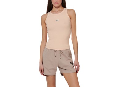 BDASPORT W SLIM RIBBED COTTON TANK TOP