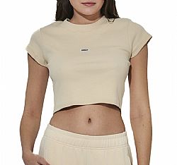 BDASPORT W SLIM CROPPED RIBBED T-SHIRT