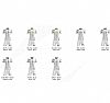 ZEUS KIT BOLT WHITE